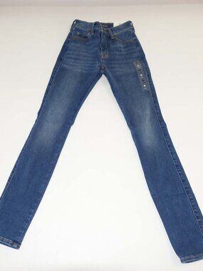 Lucky Brand Women's Uni Fit 1 High Rise Skinny Jeans Size 24 NWT Blue 29" Inseam